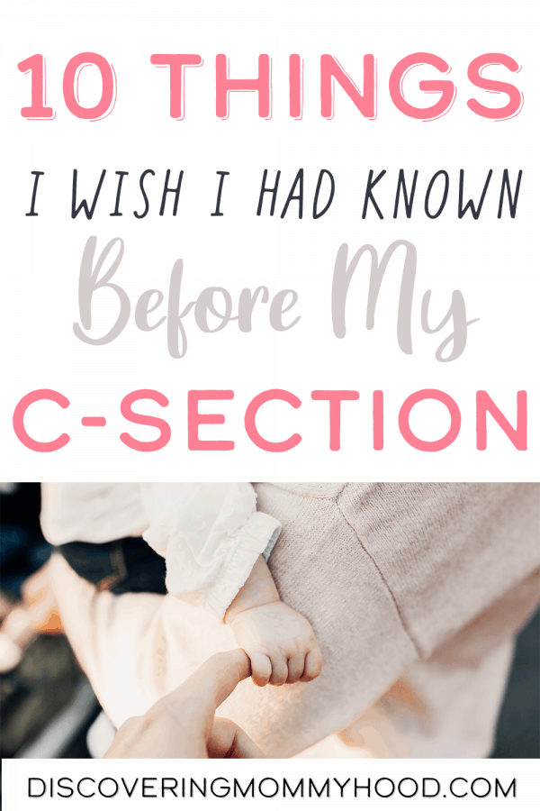 Things to Know Before C-section - Discovering Mommyhood