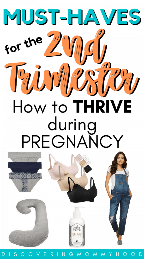 Essential Products for the Second Trimester - Discovering Mommyhood