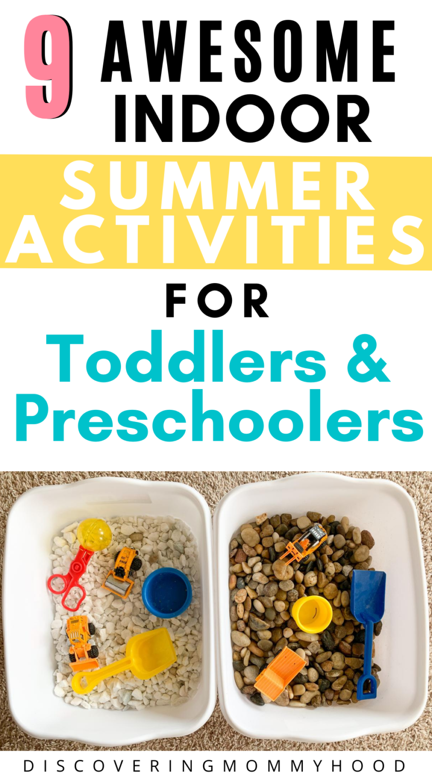 Awesome Indoor Summer Activities - Discovering Mommyhood