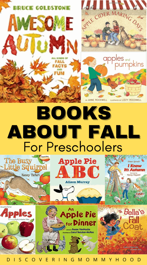 Books About Fall for Preschoolers