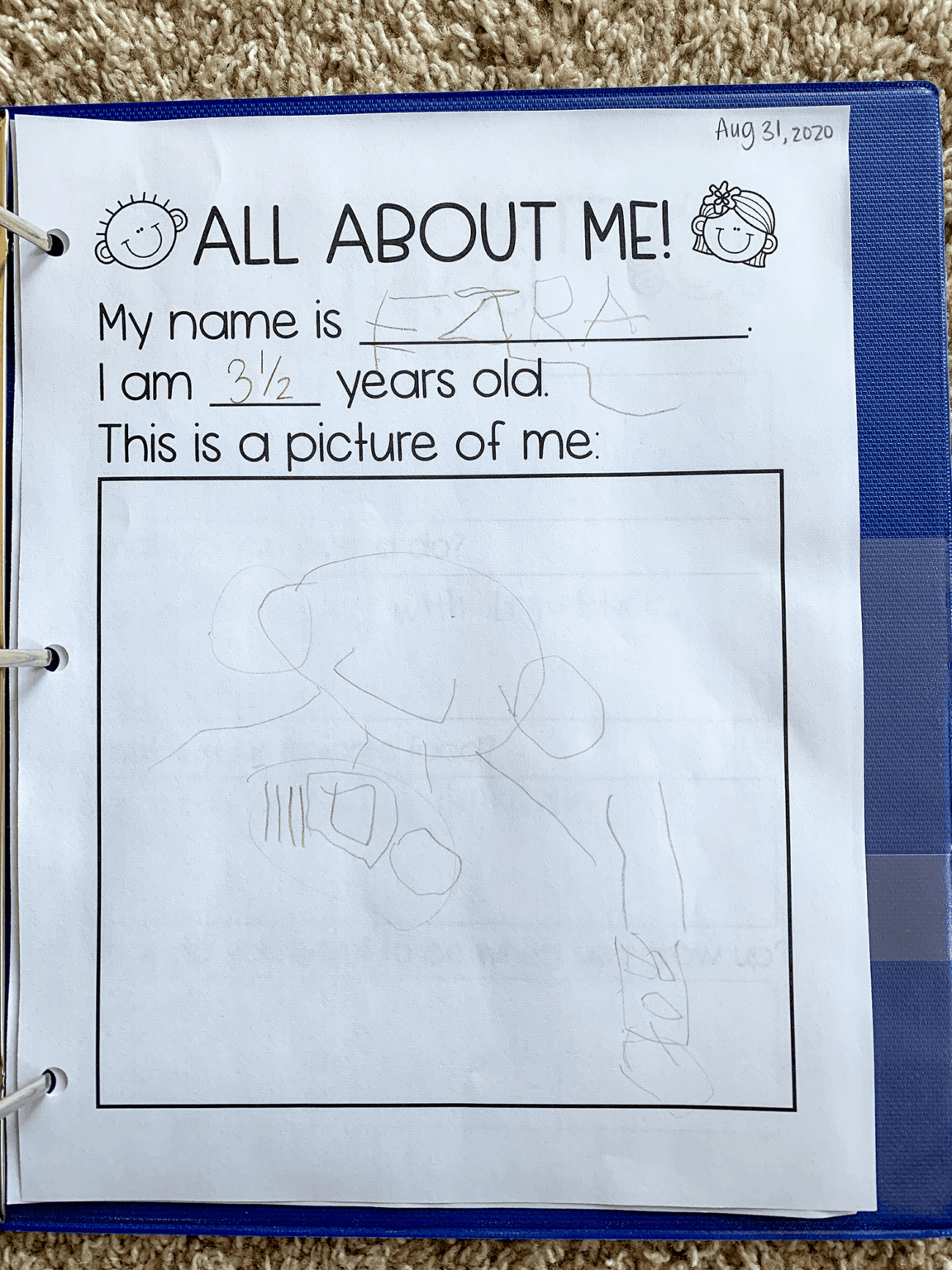 All About Me! Homeschool Preschool: Week 1 - Discovering Mommyhood