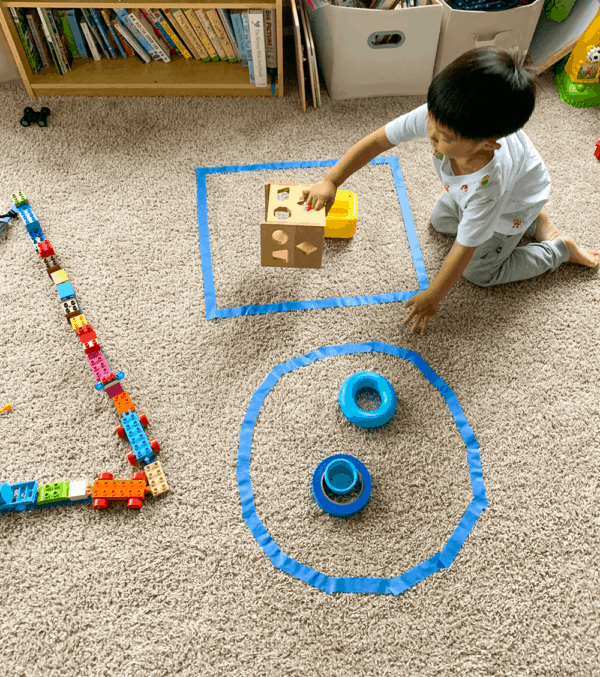 Shapes Lesson Plan 1 Homeschool Preschool - Discovering Mommyhood