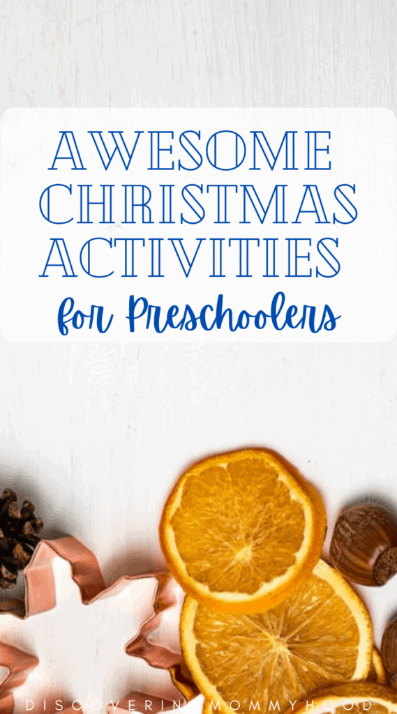 Christmas Unit Plan and Activities for Homeschool Preschool