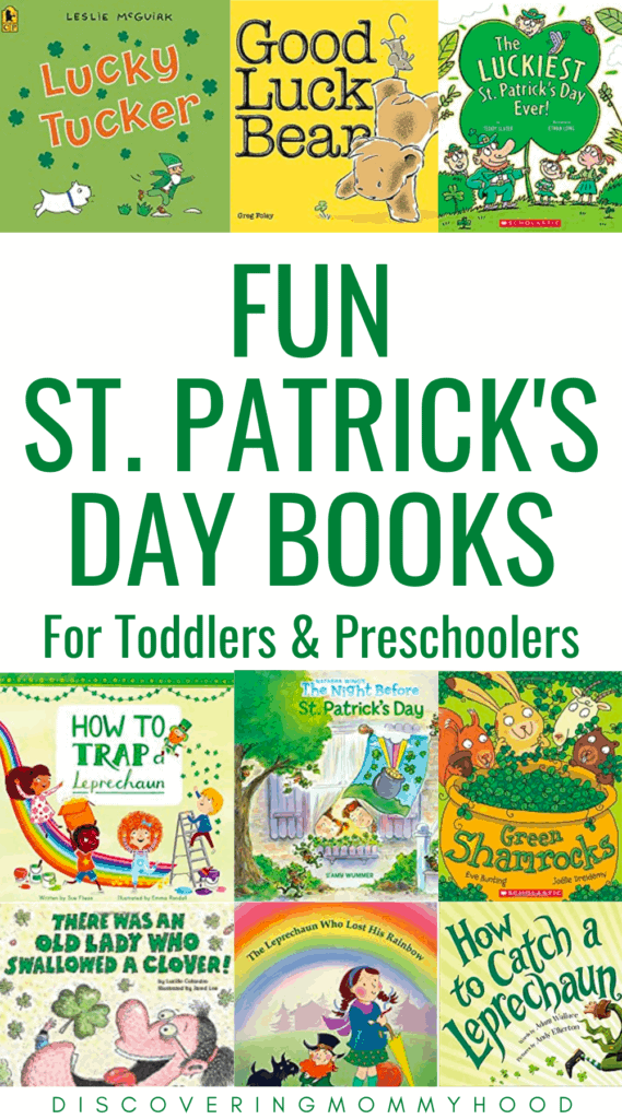 Fun St. Patrick's Day Books for Toddlers and Preschoolers