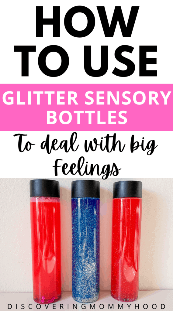 How to Make Glitter Sensory Bottles