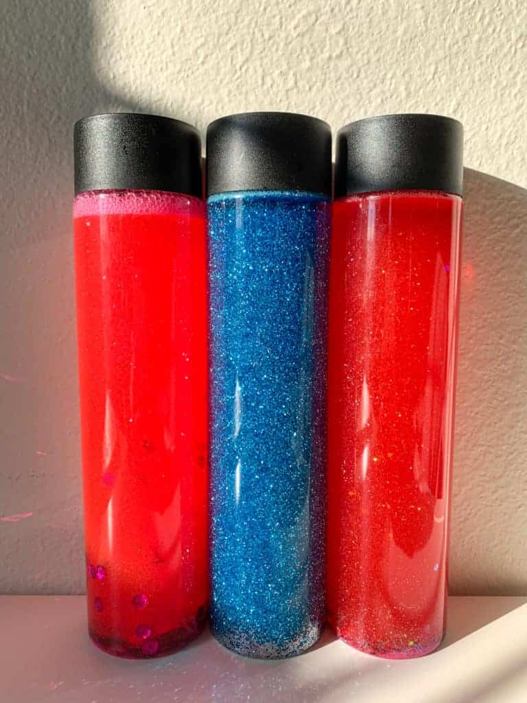 How to Make Calming Glitter Sensory Bottles