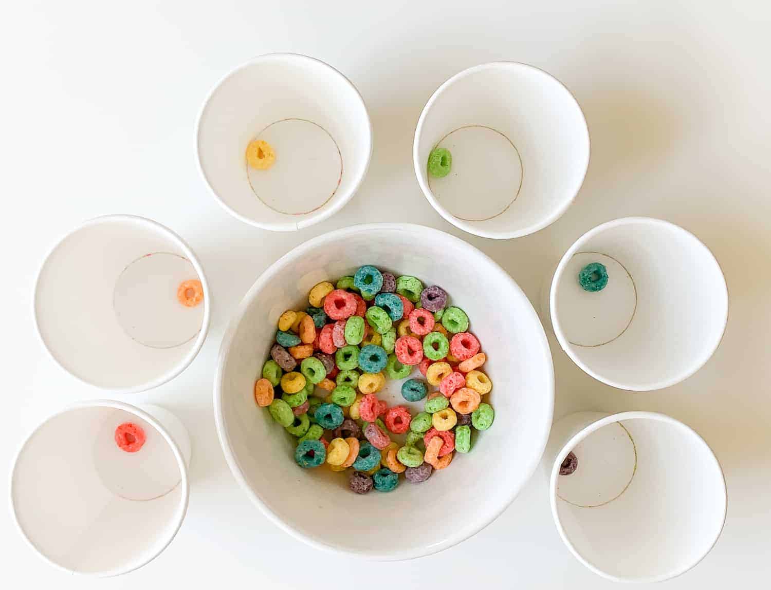 Fruit Loops Rainbow Craft for Preschoolers Discovering Mommyhood
