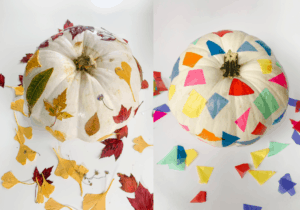 Pumpkin Decorating for Preschoolers
