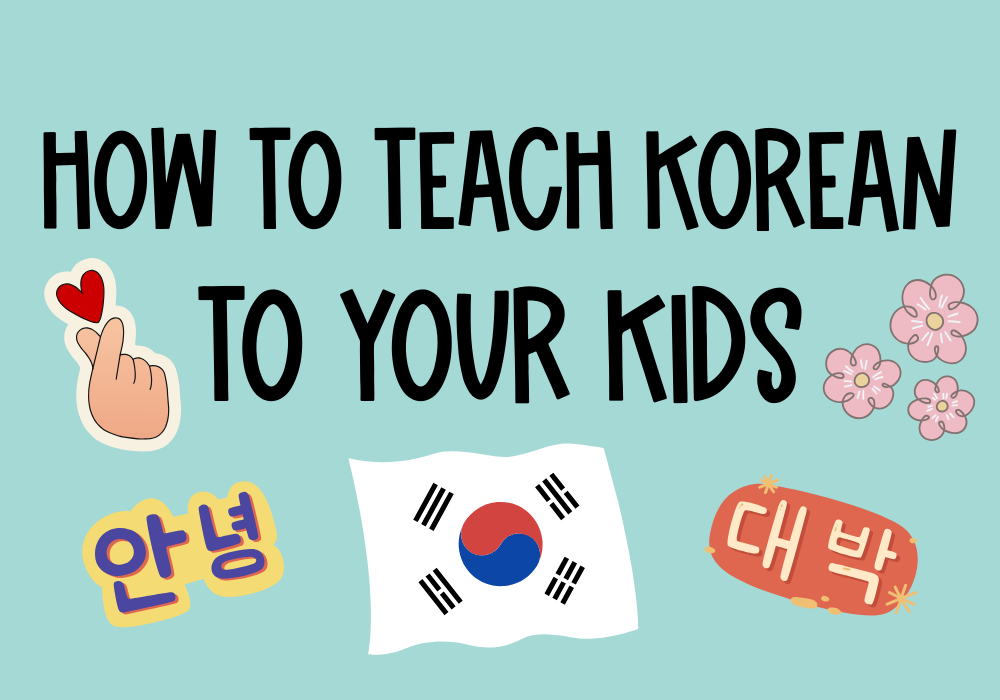 Teach Korean to your kids